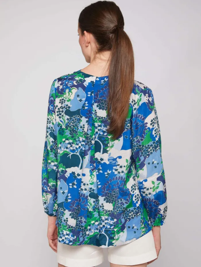 camisa_mujer_con_estampad_1.webp Lopezientos Camisa mujer con floral en tonos azules y verdes ⋆ estampado Hot
